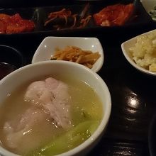 タッカンマリ料理のコース