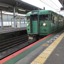 １１３系も残ってます。