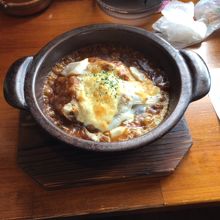 カレーとチーズの味