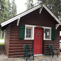 可愛いバンガローです