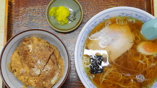 ミニかつ丼セット