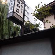 昭和の料理屋さんの雰囲気を味わえる　湯島天神そばのすき焼きの老舗