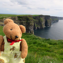 風が強く、吹き飛ばされそうな日もありました