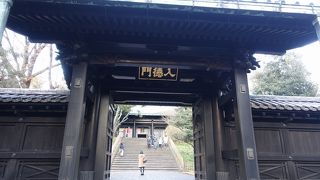 聖堂内唯一の江戸時代の建築物