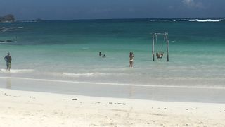 とても綺麗なビーチ