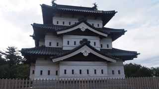 小さいながらもどっしりとした建築