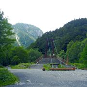 涸沢や穂高と、槍ヶ岳との分岐点