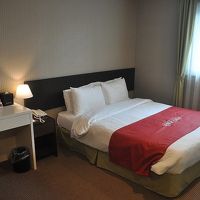 部屋はゆったりしていて、まあまあだった