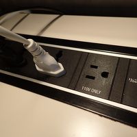 １００Ｖのコンセントもあり、これは便利だった