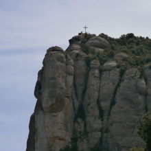 山上の十字架