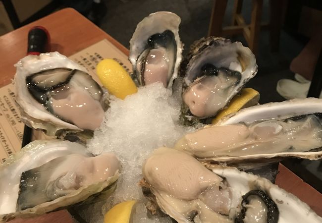 牡蠣以外も楽しい