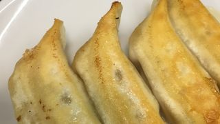 皮が厚めでモッチリ