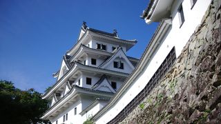 郡上八幡を見下ろす小さな再建天守