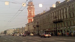 最もにぎやかな通り