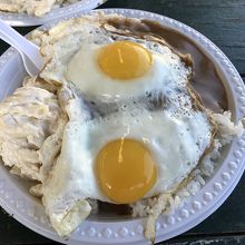 人気のロコモコです。