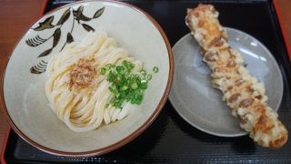 十条銀座の人気うどん店