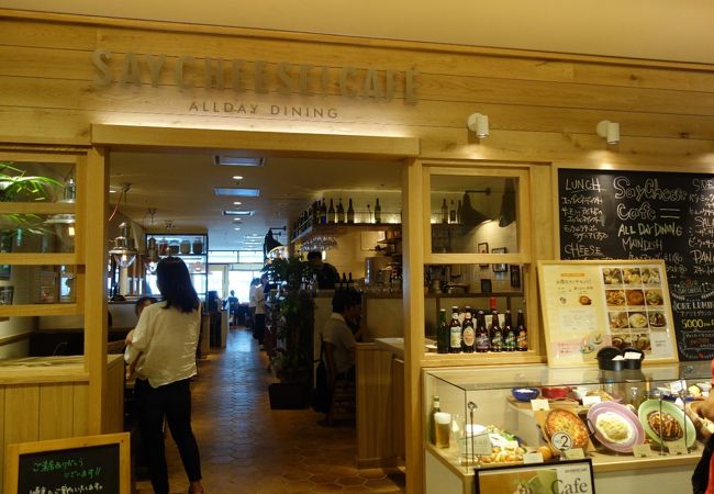 ランチのチーズフォンデュ