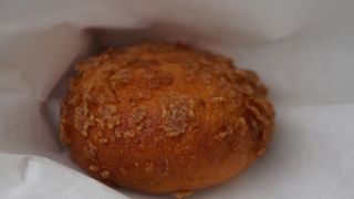 宮島新名物という「揚げあんぱん」