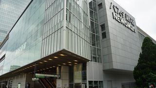 長野に行くバスは、ここから乗ります