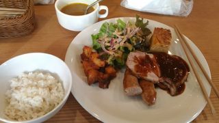 がっつり肉ランチ