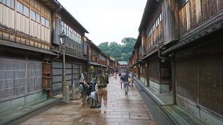 格子のある建物が綺麗な場所!!