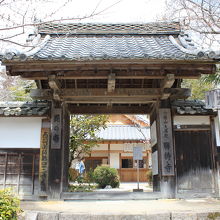 勝持寺南門