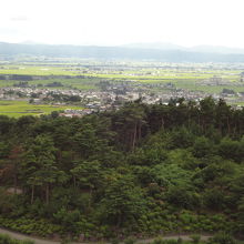 小窓から腕を伸ばして撮影