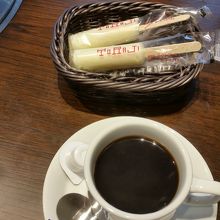 アイスとコーヒー付