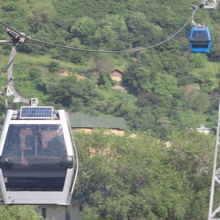 ゴンドラ（ロープウェイ）を利用してコクトベに行きました
