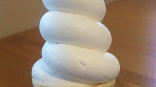ふわふわのソフトクリーム