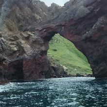 海からみた通天橋