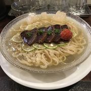 つけ麺にすれば