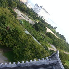 天守閣からの眺め