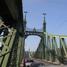 中央部分の車道