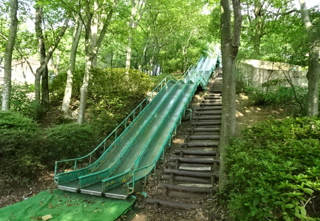 よく滑る滑り台