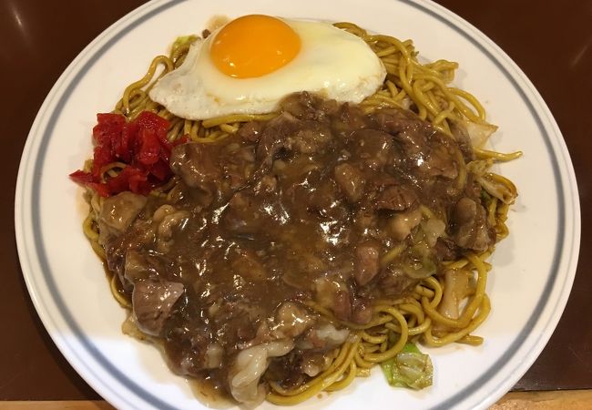 牛すじ焼きそば