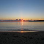 夕日がきれいな浜です。