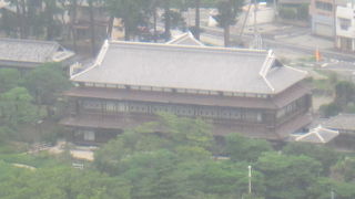 工事中で建物には入れませんでした