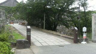 江戸時代になってから築城された大書院が残る城