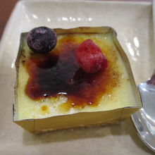 レディースランチのデザート