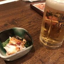 ビールはサッポロクラッシック