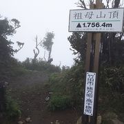 北谷登山口から