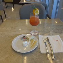 オリジナルカクテルを作ってもらいました