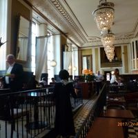 朝食レストランの内装は素晴らしい。メニューは普通。