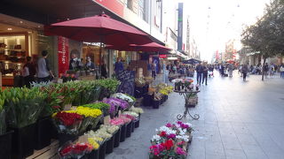 アデレードの繁華街