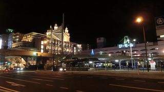 イルミネーションは派手ではないが綺麗でした