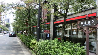 銀座の象徴、洒落たショッピングストリート