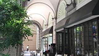 テラス席が気持ちいい