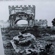 戦争で破壊された写真