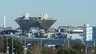 オリンピックではメディアセンターになる予定の東京ビッグサイト